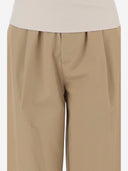 Pantaloni in cotone Darkpark con elastico in vita