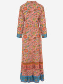 Pep's Cannes Floral Print Cotton Dress