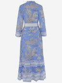 Pep's Cannes Floral Print Cotton Dress