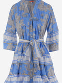 Pep's Cannes Floral Print Cotton Dress