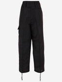 Niccolo' Pasqualetti Oversized Linen Blend Pants