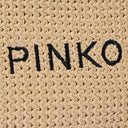 Pinko Small Raffia Bag With Logo