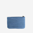 Pinko Raffia Clutch With Logo