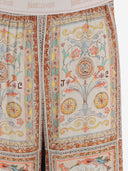 Pantaloni Just Cavalli in Viscosa Stampa Floreale