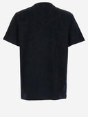 Off White Cotton T Shirt With Logo