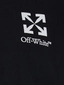 Off White Cotton T Shirt With Logo