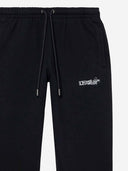 Pantaloni Off White In Cotone Con Logo