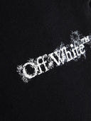 Off White Heraldic Arrow Cotton Shorts