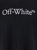 T-Shirt aus cremefarbener Baumwolle mit Logo