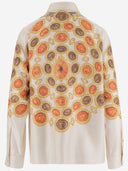 Versace Printed Silk Twill Shirt