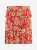 Lauren Ralph Lauren Long Nylon Dress With Floral Print