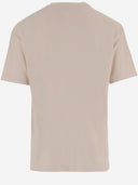 Giorgio Armani Viscose T Shirt With Logo Print