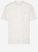 Maison Margiela Cotton T Shirt With Adhesive Strip