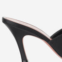 Amina Muaddi Jamie Silk Satin Mules