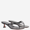 Amina Muaddi Juliette Ledersandalen