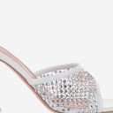 Amina Muaddi Lupita kristallen sandalen