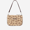 Mc2 Saint Barth Raffia Effect Clutch With Shoulder Strap