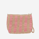 Mc2 Saint Barth Rafiya Clutch With Logo