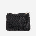 Mc2 Saint Barth Rafiya Clutch With Logo