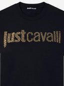 Just Cavalli Baumwoll-T-Shirt mit Logo