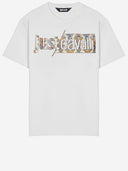 Just Cavalli Cotton T Shirt With Logo