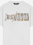 Just Cavalli Cotton T Shirt With Logo