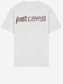 Just Cavalli Cotton T Shirt With Logo