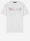 Just Cavalli Cotton T Shirt With Logo