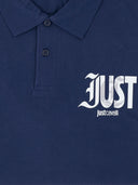 Just Cavalli Cotton Polo Shirt With Logo