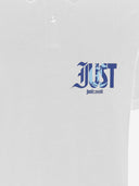 Polo Just Cavalli In Cotone Con Logo