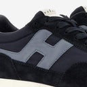 Hogan Athletic Sneakers In Leather And Nylon