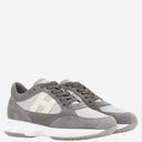 Hogan Interactive Sneakers In Leather And Nylon