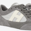 Hogan Interactive Sneakers In Leather And Nylon