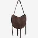 Minobossi Lizzie Suede Handbag