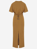Pinko Cotton Dress With Cut Out Detail