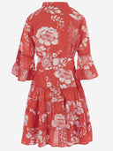 Pep's Cannes Floral Print Cotton Dress