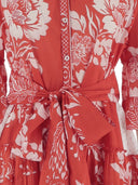 Pep's Cannes Floral Print Cotton Dress
