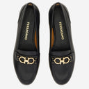 Salvatore Ferragamo Leather Loop Loafers