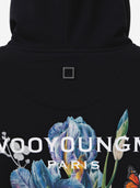 Felpa con cappuccio in cotone Wooyoungmi