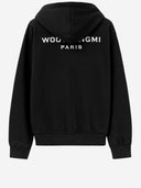 Felpa con cappuccio in cotone Wooyoungmi