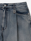Jeans corti Wooyoungmi in jersey di cotone