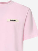 Jacquemus Gros Grain T Shirt With Logo