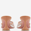 Amina Muaddi Lupita Crystal Sandals