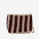 Mc2 Saint Barth Rafiya Clutch With Logo