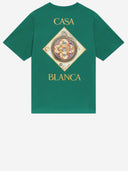 Casablanca Printed Cotton T Shirt