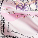 Salvatore Ferragamo Silk Scarf With Voyage Print