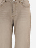 By Malene Birger Beige Cotton Jeans