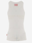 Diesel X Tinder Tank Top With Sheer Detailing