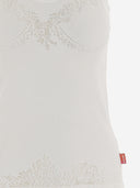 Diesel X Tinder Tank Top With Sheer Detailing