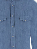 Finamore Cotton And Linen Shirt